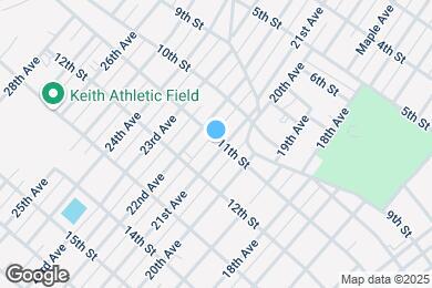 Map image of the property - 2107 11th St