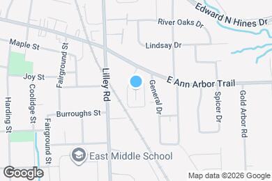 Map image of the property - 212 Pinewood Dr
