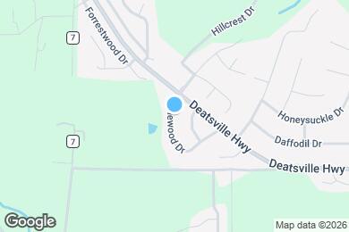 Map image of the property - 232 Pinewood Dr