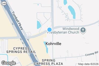 Map image of the property - 10777 Spring Cypress Rd