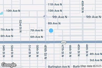 Map image of the property - 4821 6th Ave N