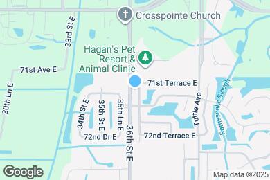Map image of the property - 3613 71st Terrace E