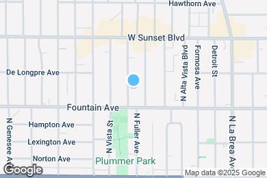 Map image of the property - 1330 N Martel Ave