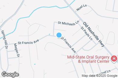 Map image of the property - 411 St Francis Ave