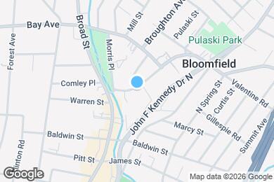 Map image of the property - 366 Hoover Ave