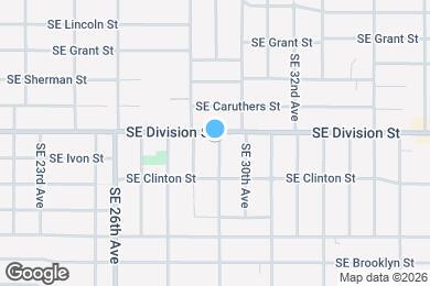 Map image of the property - 2515 SE 29th Ave