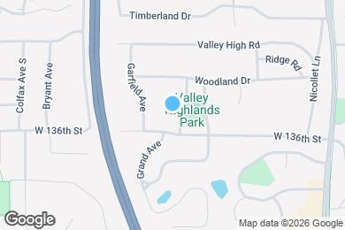 Map image of the property - 13516 Grand Ave