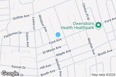 Map image of the property - 1425 Ford Ave