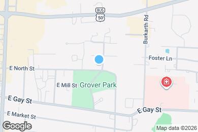 Map image of the property - 509 E North St