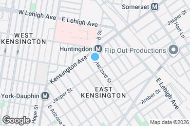 Map image of the property - 1828 E Hazzard St