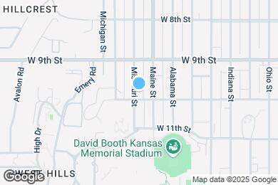 Map image of the property - 942 Missouri St