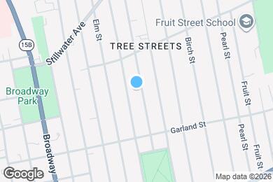 Map image of the property - 116 Palm St