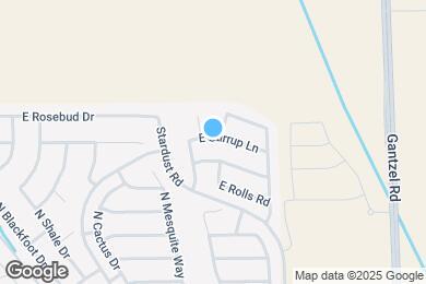 Map image of the property - 1351 E Stirrup Ln