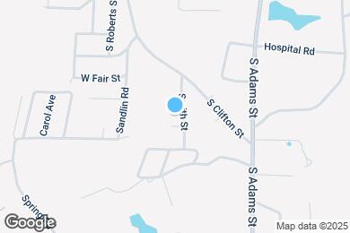 Map image of the property - 206 S Smith St