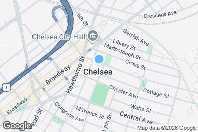 Map image of the property - 33 Bellingham St