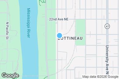 Map image of the property - 2001 Grand St NE