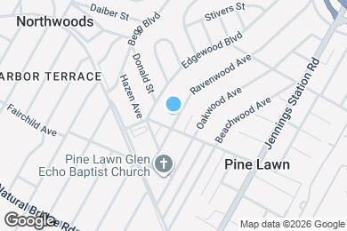 Map image of the property - 4211 Ravenwood Ave