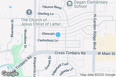 Map image of the property - 1725 Canterbury Ln