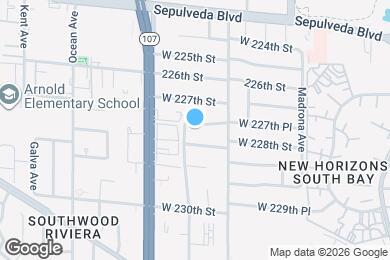 Map image of the property - 3642 W 227th Pl