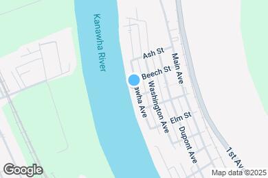 Map image of the property - 206 Kanawha Ave
