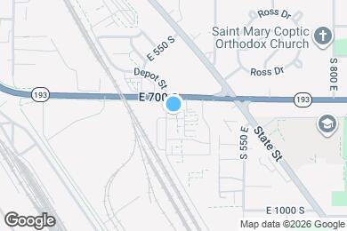 Map image of the property - 423 E Penny Ln