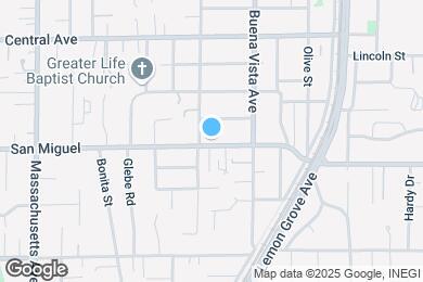Map image of the property - 7520 San Miguel