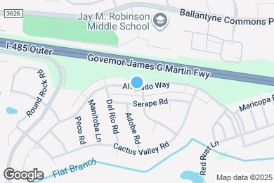 Map image of the property - 10546 Alvarado Way