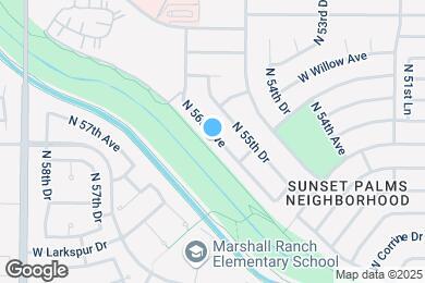 Map image of the property - 13232 N 56th Ave