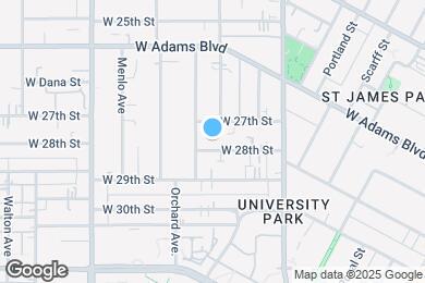 Map image of the property - 1211 W 28th St