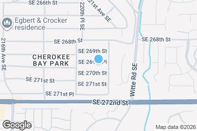 Map image of the property - 22043 SE 269th Pl