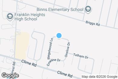 Map image of the property - 1157 Onslow Dr