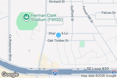 Map image of the property - 3229 Oak Timber Dr