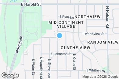 Map image of the property - 834 N Walker Ln