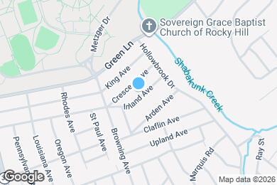 Map image of the property - 220 Inland Ave