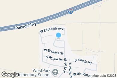 Map image of the property - 25768 W Ashley Dr