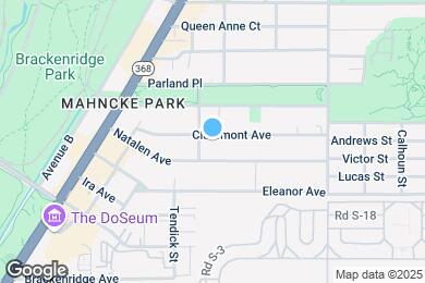 Map image of the property - 210 Claremont Ave