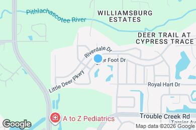 Map image of the property - 7720 Deer Foot Dr