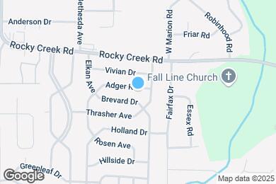 Map image of the property - 2418 Adger Rd