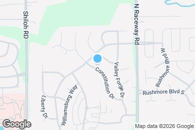 Map image of the property - 1287 Constitution Dr