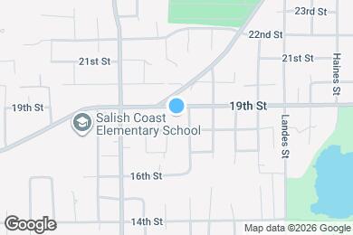 Map image of the property - 923 19th St