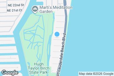 Map image of the property - 3317 NE 16th Ct