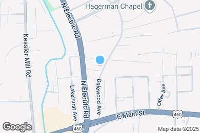 Map image of the property - 309 Dalewood Ave