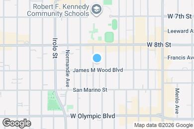 Map image of the property - 844 Fedora St