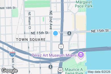 Map image of the property - 1400 Biscayne Blvd