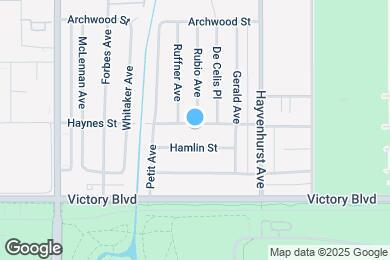 Map image of the property - 16616 Haynes St