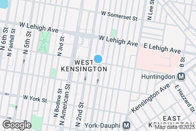 Map image of the property - 2552 N Hancock St