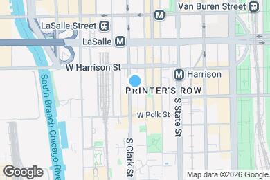 Map image of the property - 730 S Clark St