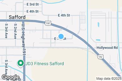 Map image of the property - 403 E 7th St
