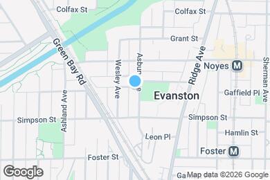 Map image of the property - 2134 Asbury Ave