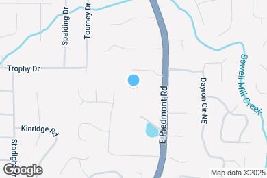 Map image of the property - 2051 E Piedmont Rd